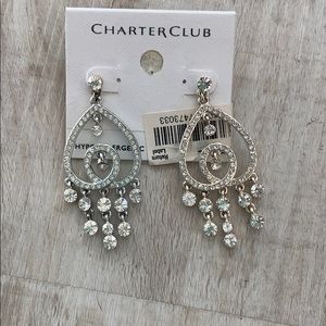 Charter club chandelier earrings